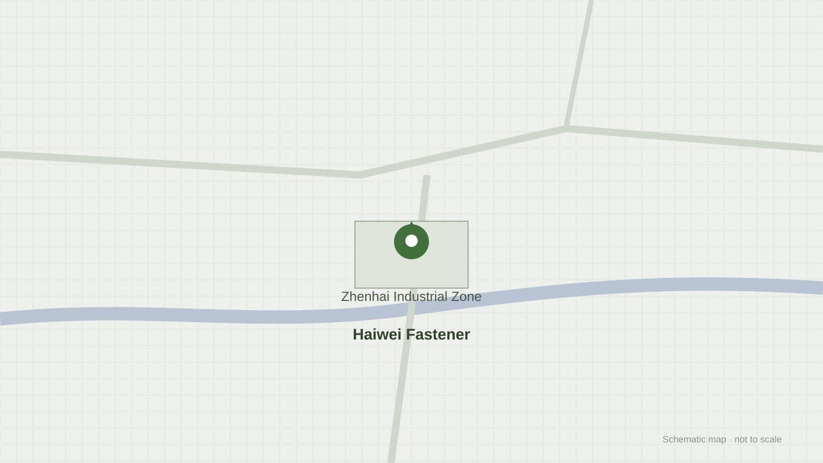 Factory location map
